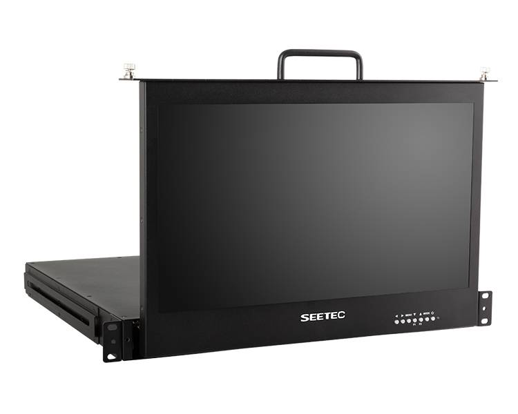 SEETEC SC173HSD56 17.3 Inch 1RU Pull Out Rack Mount Monitor Full HD 1920x1080Zhangzhou SEETEC