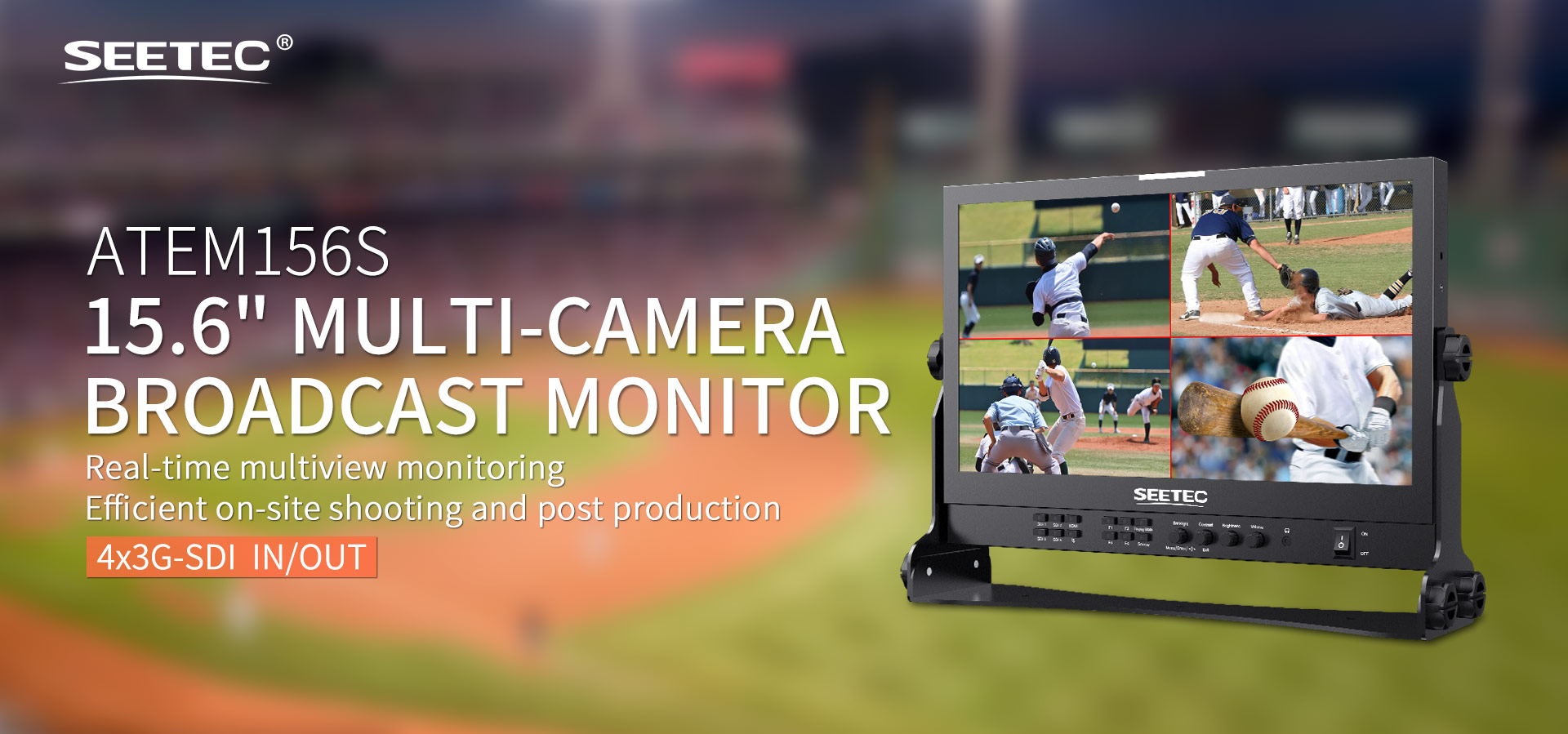 multiview broadcast monitor