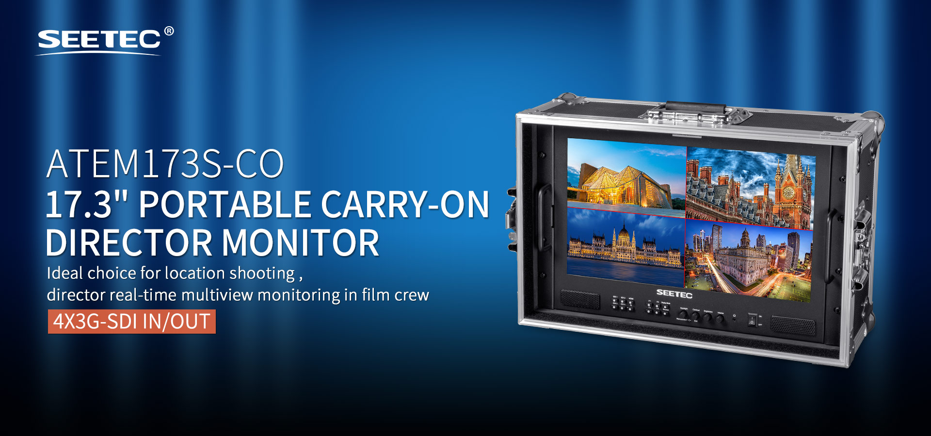 portable carry on monitor