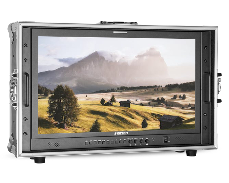 SEETEC P238-9HSD-CO 23.8 inch Carry-on Broadcast Monitor IPS Full HD 1920x1080 3G-SDI 4K HDMI
