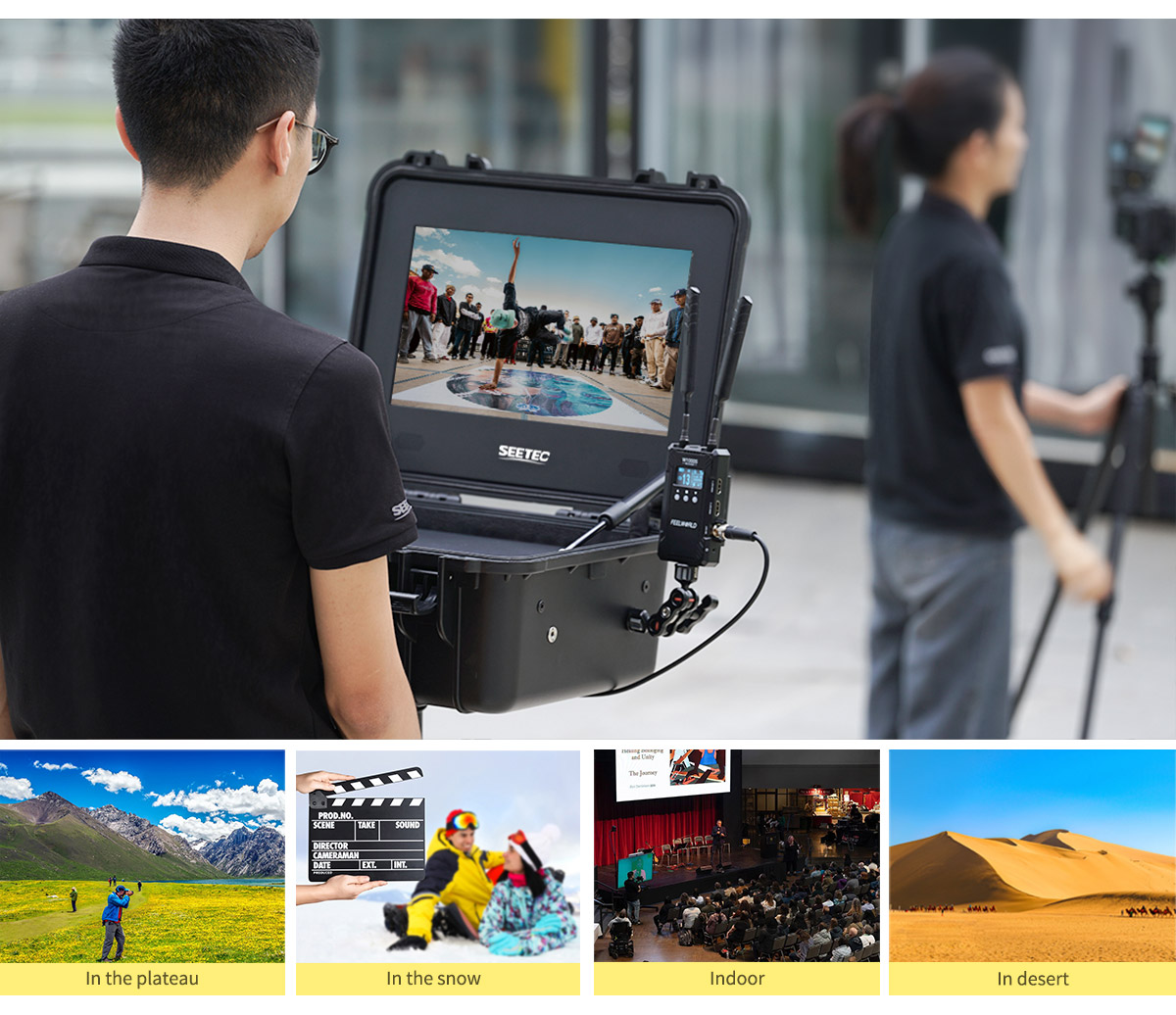 outdoor shooting monitor